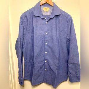 Original Penguin Oxford Shirt Slim Fit Blue size 15-1/2 32/33